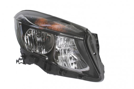 Far Dreapta (halogen, H15/H7/PY21W, electric, cu motor, bec, culoare semnalizator: portocaliu) potrivit MERCEDES GLA (X156)