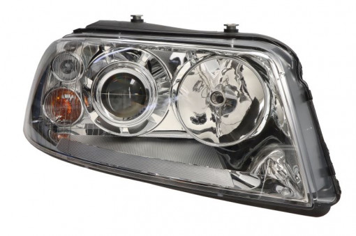 Far Dreapta (xenon, D2S/H7, automat, cu motor, culoare insertie: cromat) potrivit SEAT ALHAMBRA; VW SHARAN