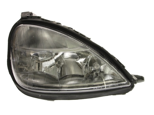 Far fata Dreapta (H1/H7/PY21W/W5W, electric, fara motoras, bec, culoare insert: cromat, culoare semnalizator: alb) potrivit MERCEDES A (W168) 01.97-12.01