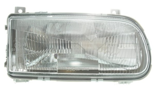Far fata Dreapta (H4, electric, fara motoras, culoare insertie: argintiu) potrivit SKODA FELICIA CUBE, FELICIA I; VW CADDY II