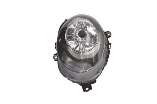 Far fata Dreapta (H4/PWY24W, electric, cu motor, culoare insert: cromat, culoare semnalizator: alb) potrivit MINI (F55), (F56)