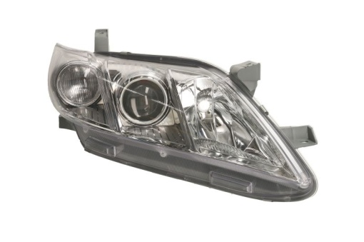 Far fata Dreapta (H7/HB3, electric, fara motoras, culoare insert: cromat, culoare semnalizator: alb) potrivit TOYOTA CAMRY -12.09
