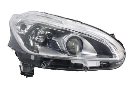 Far fata Dreapta (H7/LED/PY21W, electric, fara motoras, culoare insert: negru) potrivit PEUGEOT 208 I, 208 II, 208/HATCHBACK 06.15-06.15