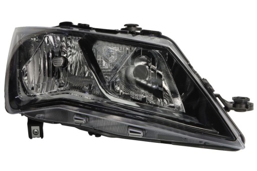 Far fata Dreapta (H7/P21W/PY21W, electric, cu motor, culoare insert: negru) potrivit SEAT LEON, LEON SC, LEON ST, LEON ST/KOMBI