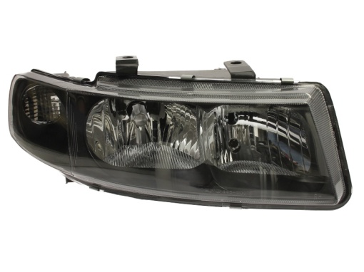 Far fata Dreapta (halogen, H1/H7, electric, fara motoras, culoare insert: negru) potrivit SEAT LEON, TOLEDO II