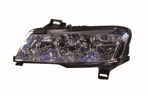 Far fata Stanga (2*H1/H7, electric, fara motoras, 5 usi, culoare semnalizator: transparent) potrivit FIAT STILO 01.01-12.03