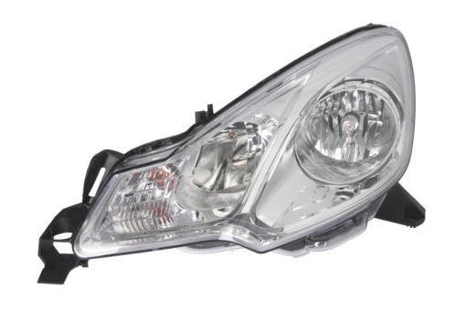 Far fata Stanga (H1/H7, electric, cu motor, culoare insert: cromat) potrivit CITROEN C3 I, C3 II, DS3