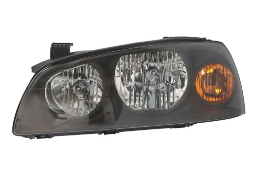 Far fata Stanga (H1/H7, electric, fara motoras, culoare insert: negru) potrivit HYUNDAI ELANTRA III 01.04-12.06