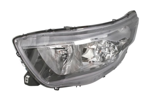 Far fata Stanga (H1/H7/W21W/W5W, electric, cu motor, culoare insert: negru) potrivit IVECO DAILY VI
