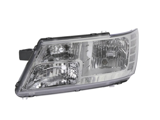 Far fata Stanga (H11/HB3, electric, fara motoras, culoare insert: cromat, culoare semnalizator: transparent) potrivit FIAT FREEMONT