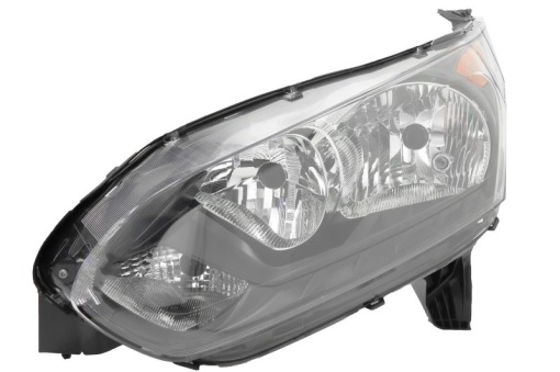 Far fata Stanga (H15/H7/PWY24W/W5W, electric, cu motor, culoare insert: negru) potrivit FORD TOURNEO CONNECT V408 NADWOZIE WIELKO, TRANSIT CONNECT, TRANSIT CONNECT V408/MINIVAN 01.15-