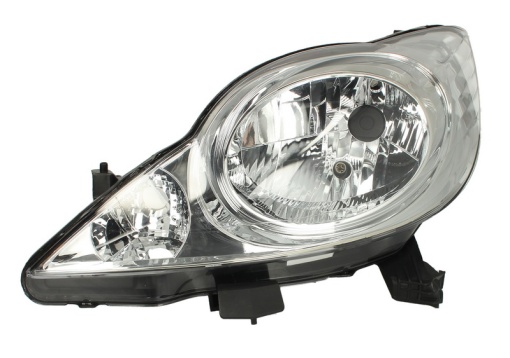 Far fata Stanga (H4, electric, fara motoras) potrivit PEUGEOT 107 01.05-