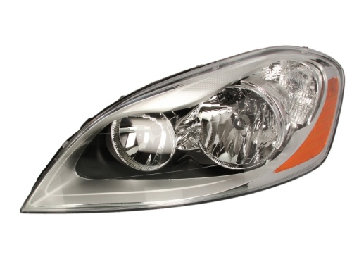 Far fata Stanga (H7, electric, cu motor, culoare insert: cromat/negru) potrivit VOLVO XC60 I