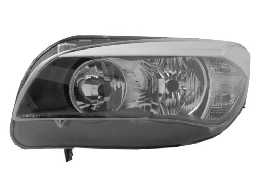 Far fata Stanga (H7, electric, fara motoras, culoare insert: negru) potrivit BMW X1 (E84)