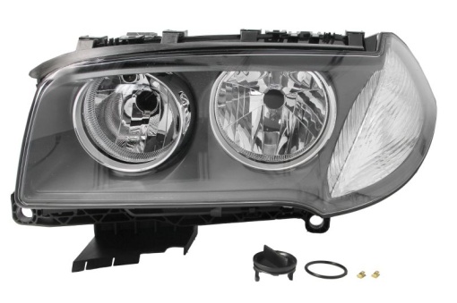 Far fata Stanga (H7/H7, electric, cu motor, culoare insert: negru, culoare semnalizator: transparent) potrivit BMW X3 (E83) 08.06-11.12