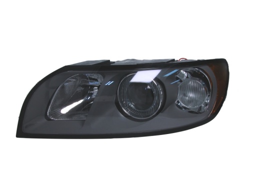 Far fata Stanga (H7/HB3, electric, cu motor, culoare insert: gri) potrivit VOLVO S40 II, V50