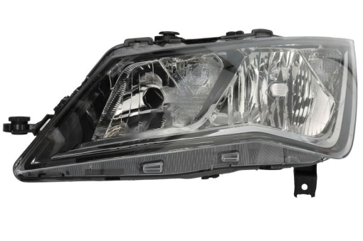 Far fata Stanga (H7/P21W/PY21W, electric, cu motor, culoare insert: negru) potrivit SEAT LEON, LEON SC, LEON ST, LEON ST/KOMBI