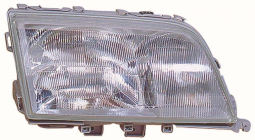 Far Stanga (2*H1/H3, electric, pneumatic, fara motoras, culoare insertie: cromat) potrivit MERCEDES C T-MODEL (S202), C (W202) -05.97
