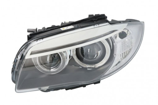 Far Stanga (bi-xenon, D1/D1S, electric, cu motor, culoare semnalizator: transparent) potrivit BMW 1 (E81), 1 (E82), 1 (E87), 1 (E88) 03.11-12.13