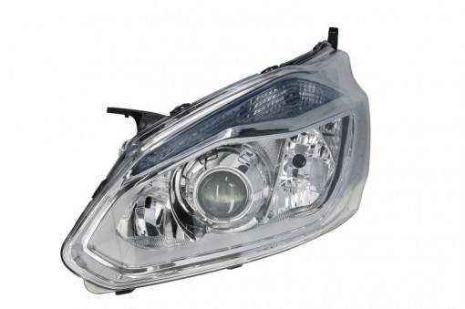 Far Stanga (H1/H15/H7, electric, cu motor, culoare insertie: cromat) potrivit FORD TOURNEO CUSTOM V362, TRANSIT CUSTOM V362 -07.18