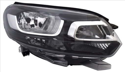 Far stanga (H1/H7/W21W, electric, cu motor) potrivit CITROEN JUMPY, SPACETOURER; OPEL VIVARO, ZAFIRA LIFE 03.16-