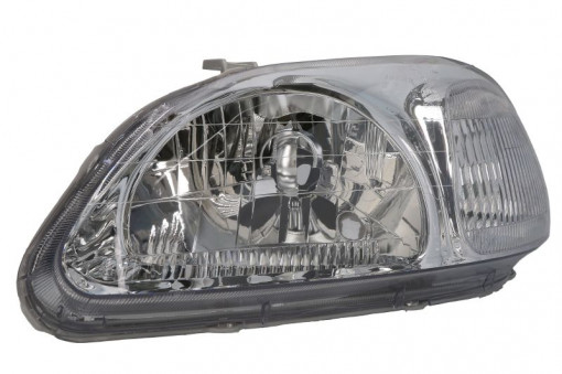 Far Stanga (H4, electric, fara motoras) potrivit HONDA CIVIC VI -04.98