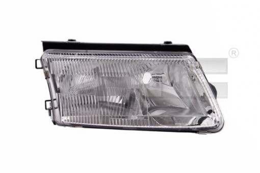 Far stanga (H4/H7, reglaj electric, manual, fundal argintiu) VW PASSAT 1996-2000