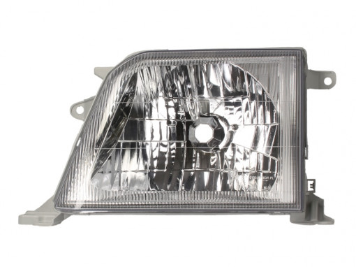 Far Stanga (H4/W5W, manual, fara motoras, KOITO, culoare insertie: cromat) potrivit TOYOTA LAND CRUISER 90 -01.02