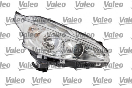 Far Stanga (halogen, H1/H7/W5W, electric, fara motoras, culoare semnalizator: transparent) potrivit PEUGEOT 208 I, 208/HATCHBACK -06.15 - Img 1