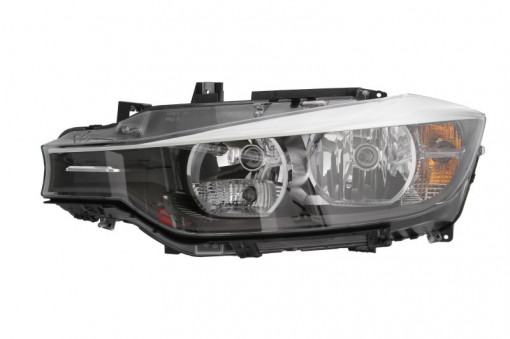 Far Stanga (halogen, H6W/H7/H7/PW24W/PY21W, electric, cu motor, bec) potrivit BMW 3 (F30, F80), 3 (F31) 10.11-07.15
