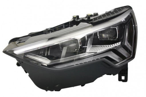 Far Stanga (LED, cu motor, MATRICE) potrivit AUDI Q3 07.18-