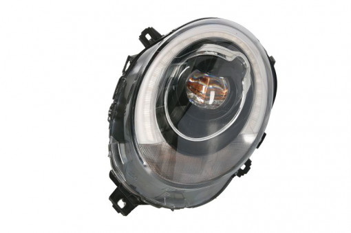 Far Stanga (LED, fara motoras, culoare insertie: cromat, culoare semnalizator: transparent) potrivit MINI (F55), (F56), (F57), CLUBMAN (F54)