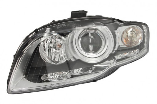 Far Stanga (xenon, D1S/P21W/PY21W/W5W, automat, cu motor, culoare semnalizator: transparent) potrivit AUDI A4 B6, A4 B7 -03.09