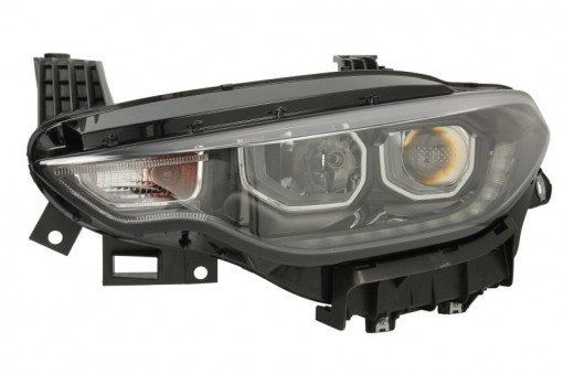 Far Stanga (xenon, D5S/H7/LED/P21W, automat, culoare semnalizator: portocaliu) potrivit FIAT TIPO