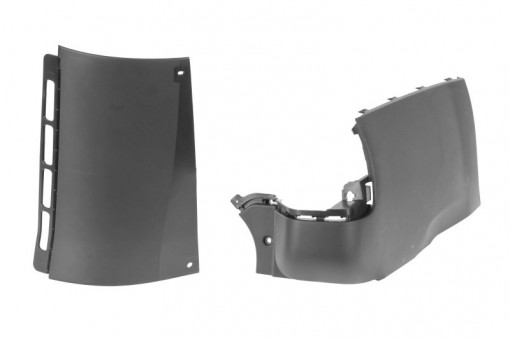Flaps bara protectie Spate Stanga model lung, grunduit, potrivit CITROEN BERLINGO, BERLINGO MULTISPACE, BERLINGO/MINIVAN; PEUGEOT PARTNER, PARTNER TEPEE, PARTNER/MINIVAN -06.12 - Img 1