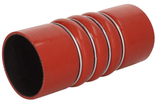 Furtun intercooler (Partea de admisie, 80mmx190-193mm, rosu) potrivit RVI KERAX, PREMIUM 2 DXi11/DXi13 10.05-