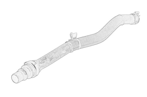 Furtun radiator potrivit NISSAN NV400; OPEL MOVANO B; RENAULT MASTER III 2.3D 02.10-
