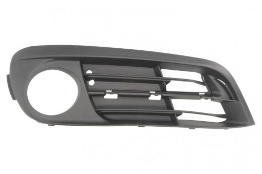 Grila bara Dreapta inchis, cu locas proiector, negru potrivit BMW 5 F10, 5 F11 06.09-02.17 07.13-