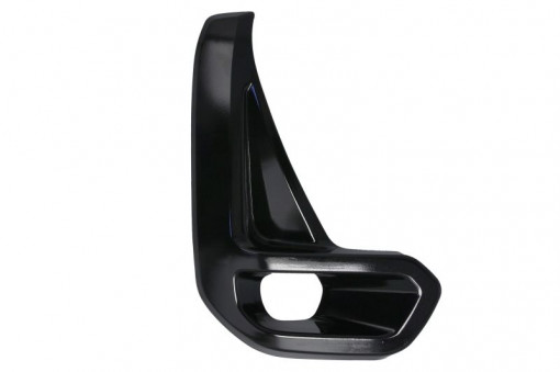 Grila bara fata dreapta cu locas lampa ceata, plastic, negru lucios potrivit TOYOTA HILUX VIII 06.20-