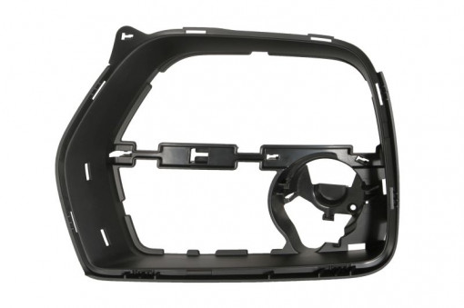Grila bara fata Dreapta cu locas proiector, plastic, negru potrivit BMW X6 E71, E72 10.07-07.14 09.10-06.14