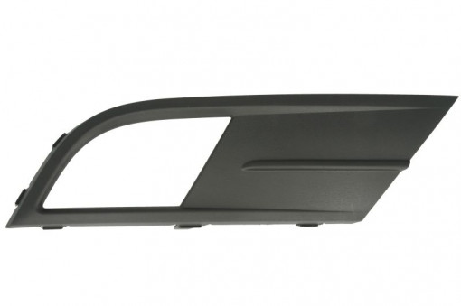Grila bara fata dreapta superior, cu locas proiectoare, plastic VW JETTA intre 2014-2018 - Img 1