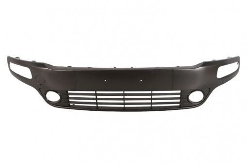Grila bara fata EVO, cu locas proiector, plastic, gri inchis potrivit ABARTH PUNTO EVO; FIAT PUNTO, PUNTO EVO, PUNTO EVO/HATCHBACK 07.08- 07.08-02.12
