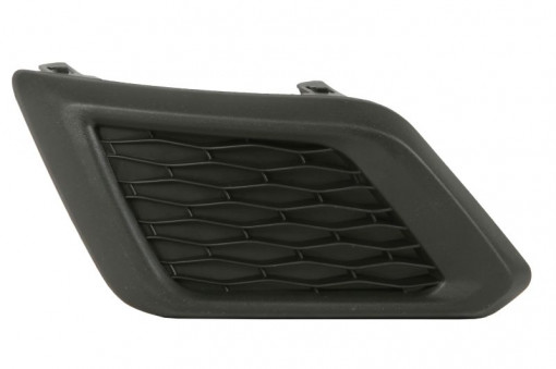 Grila bara fata Stanga plastic, negru potrivit NISSAN X-TRAIL III 04.14- 12.13-09.17