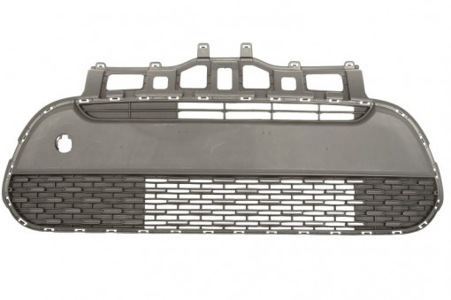 Grila bara Inferior/Mijloc, cu capac carlig plastic, grunduit potrivit KIA PICANTO II, PICANTO III 05.11- 04.17- - Img 1