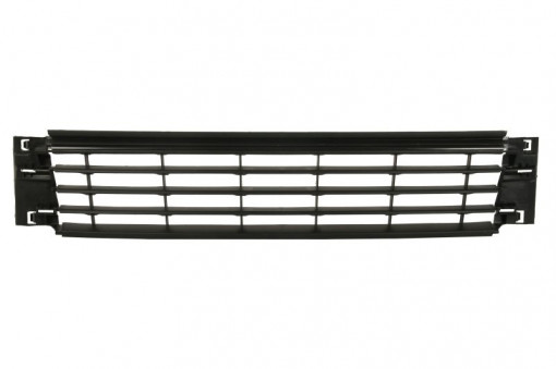 Grila bara Mijloc, plastic, negru potrivit VW POLO, POLO V 03.09- 01.14-