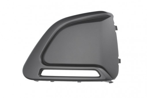 Grila bara Stanga cu locas lumini zi, negru potrivit PEUGEOT 108 05.14- 05.14-