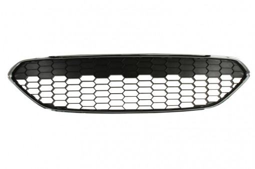 Grila radiator (crom/negru) potrivit FORD FIESTA VI 1.0/1.5D/1.6 10.10-04.17