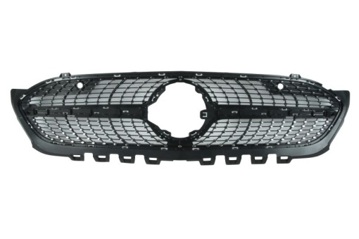 Grila radiator cu orificiu pentru camera, negru/crom potrivit MERCEDES A-KLASA W177 04.18-10.22