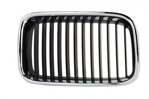 Grila radiator Dreapta (crom/negru) potrivit BMW 3 (E36) 1.6-3.2 09.90-08.00