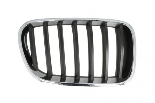 Grila radiator Dreapta (crom/negru) potrivit BMW X3 (F25) 1.6-3.0D 09.10-08.17 -03.14